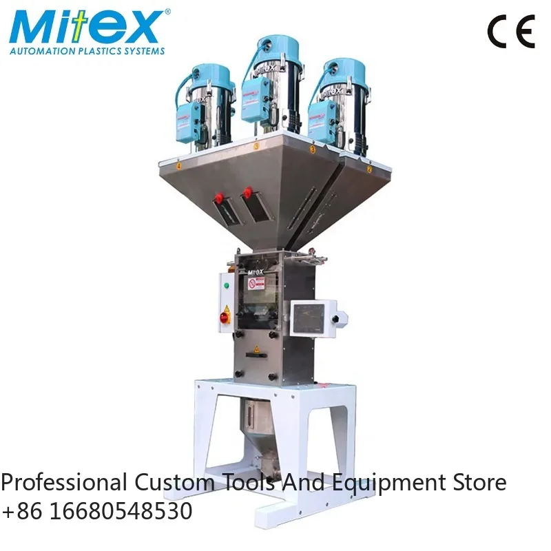 

2IMitex Automatic Vacuum Feeder Plastic Conveyor Hopper Loader 300kg/h Carbon Brush Motor Dryer Molding Gravimetric
