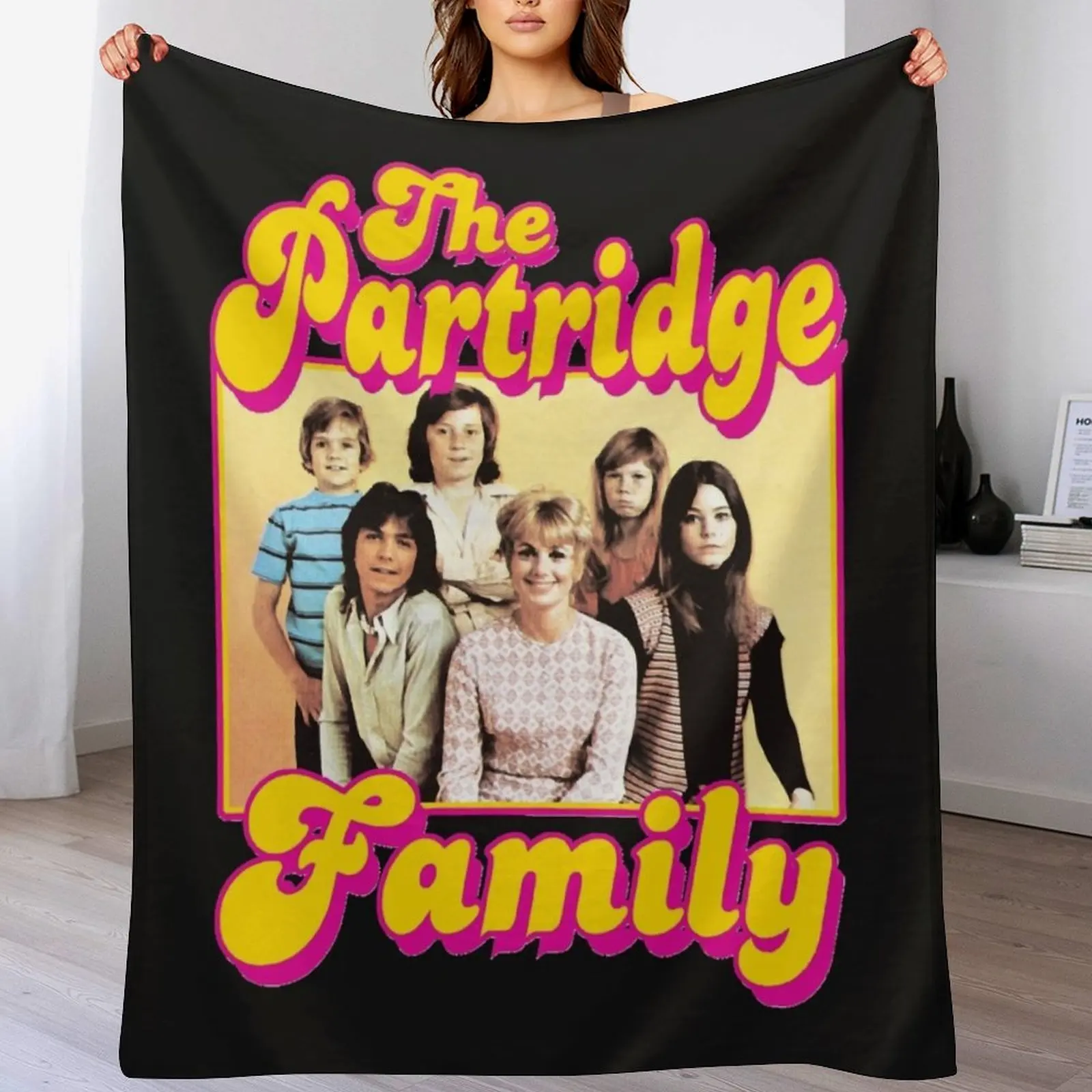 

The Partridge Family Throw Blanket Flannel for babies Plaid bed plaid Blankets