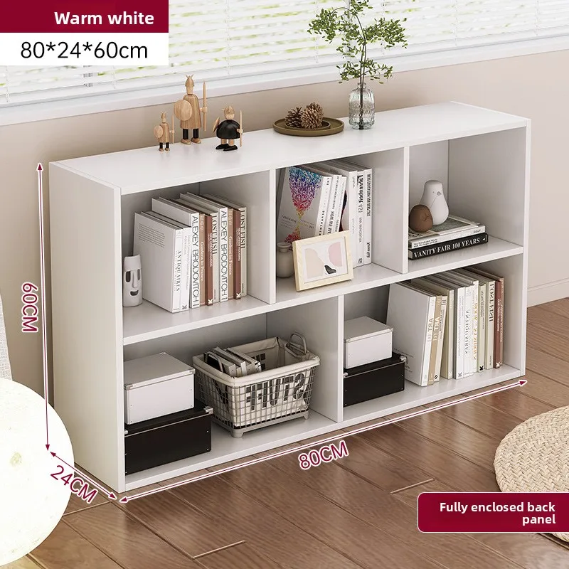 

Bookshelf Bookcase Floor Shelf Home Living Room Study Combination Locker Bedroom Low Cabinet