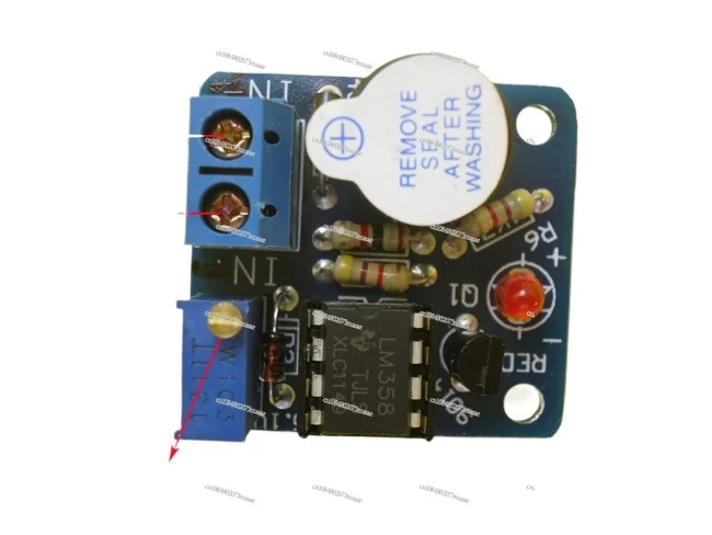 9V 12V Battery Anti-over-discharge Protection Board with Sound and Light Alarm Anti-over-discharge Protection Module