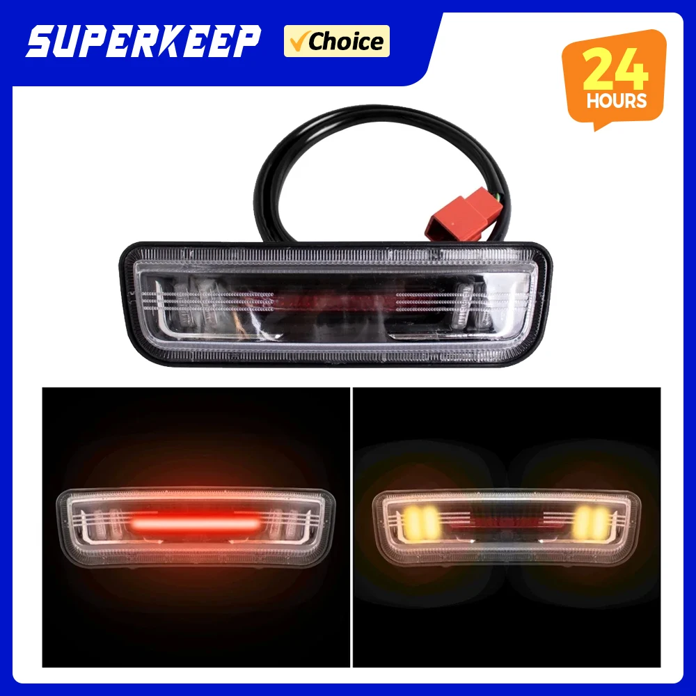 

Задние фонари 12В 48В 60В для электроскутера Citycoco: светодиодный стоп-сигнал, указатель поворота, задний фонарь, запасные части