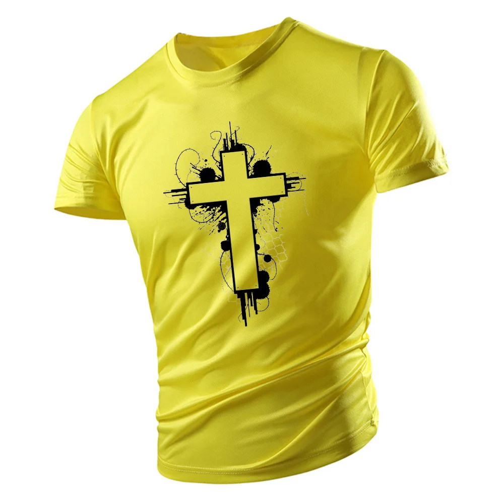 

Fashion must-have item Adult men's top T-shirt round neck loose comfortable simple daily commute new choice simple yet stylish c