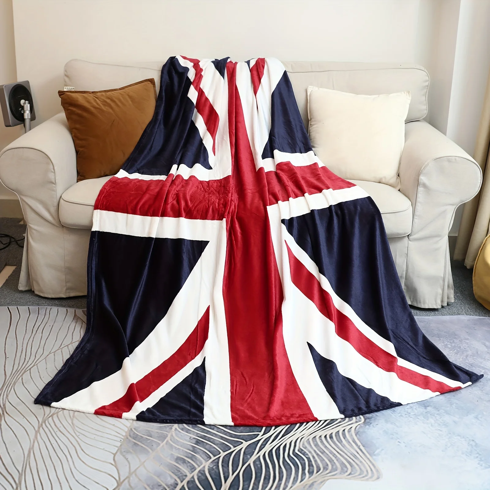 1pc British style flag pattern - Home Office British recension och pris