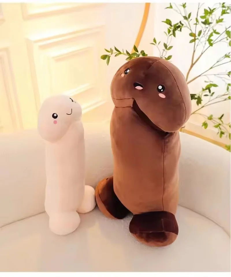 Trick Penis Simulation Plüsch Spielzeug Junge Dick Plushie Echtleben Penis Plüsch Umarmung Kissen Gefüllte Sexy Interessante Geschenke Für Freundin