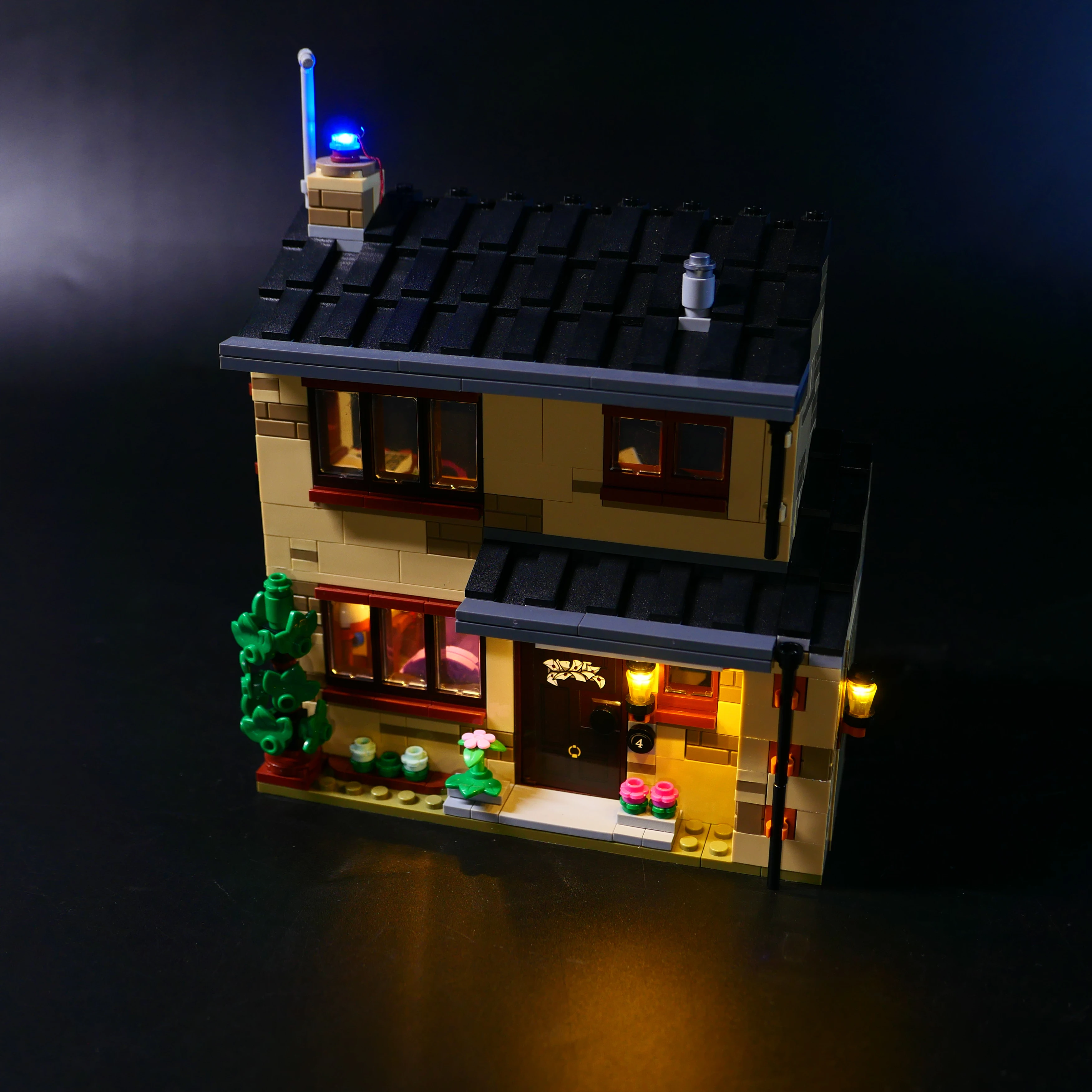 75968 마법사 테마 하우스 빌딩 블록과 호환되는 DIY LED 조명 키트, 디스플레이 및 선물용 크리에이티브 조명 액세서리