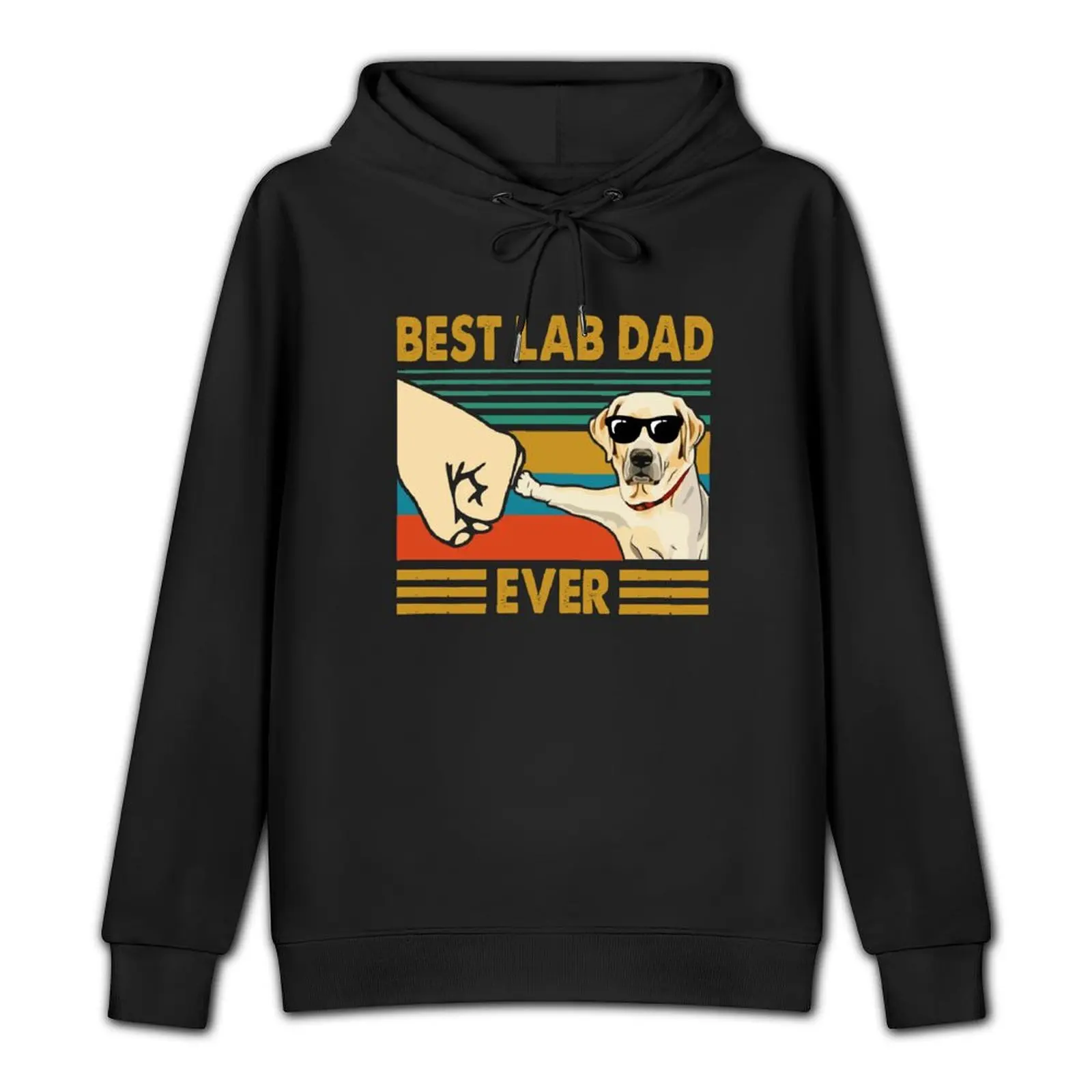 Best Lab Dad Ever Funny Labrador Owner, Pullover Hoodie clothes for men new in hoodies