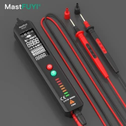 MASTFUYI Smart Pen Type Digital Multimeter Non-Contact Voltage Detector AC/DC Voltage Resistance Continuity Breakpoint Tester