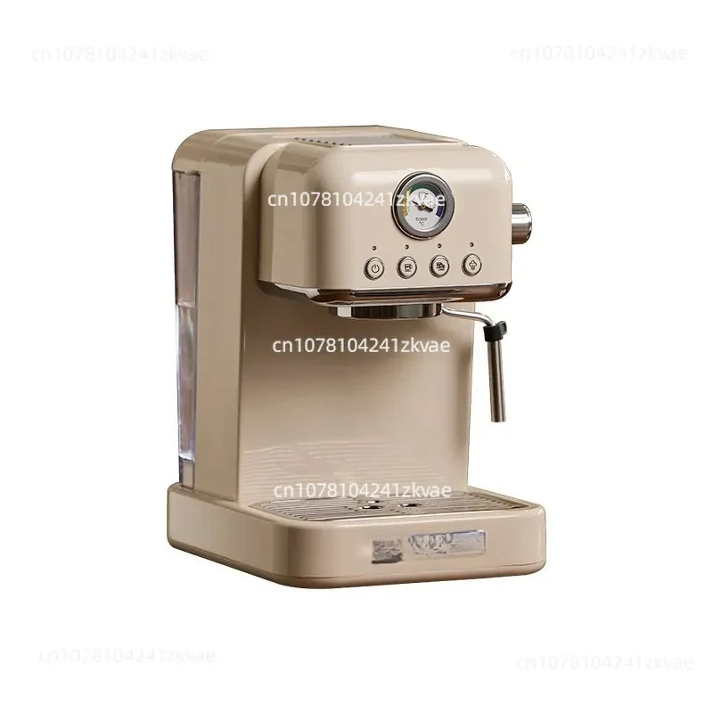 Double Extract Semi-Automatic Home Coffee Machine Milk Foam Homemade Coffee Powder Temperature Control Milk