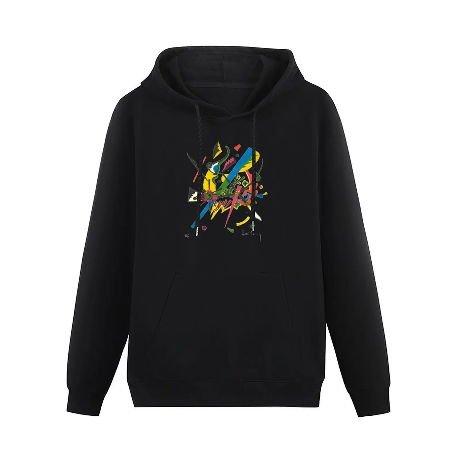 Vasily Kandinsky w/ Signature Small Worlds I Pullover Hoodie anime clothes mens clothes korean style clothes tracksuit