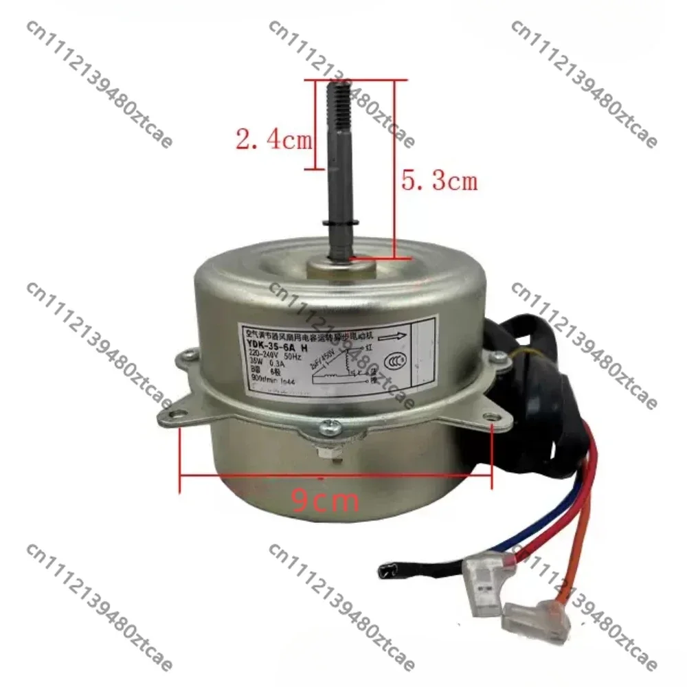 New 220V 50Hz 35W Indoor Air Conditioner Fan Motor Universal Indoor Unit Blower Motor Replacement Repair Parts