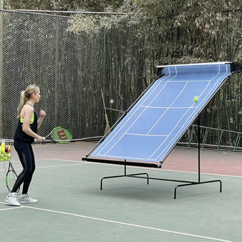 Red de rebote fija única, artefacto de práctica de tenis, rebote móvil, Red de entrenamiento