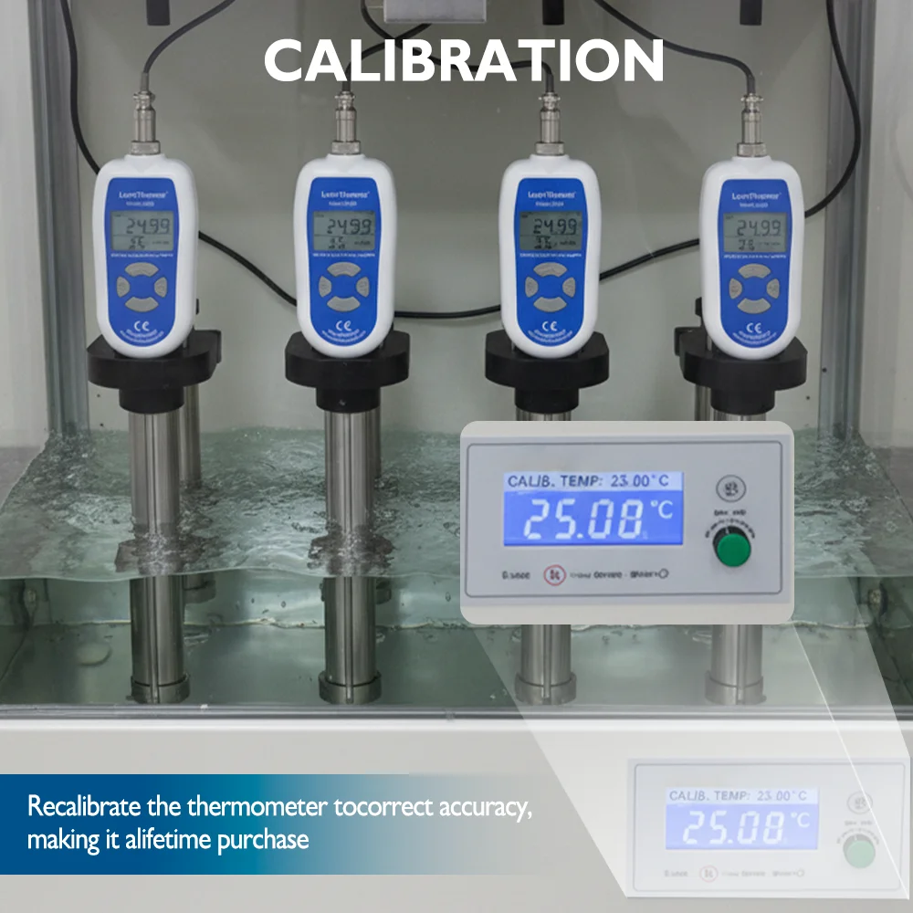 WENMEICE Waterproof Digital Thermometer pt100 Temperature Sensor laboratory thermometer probe for Soil Tester food Home Brewing