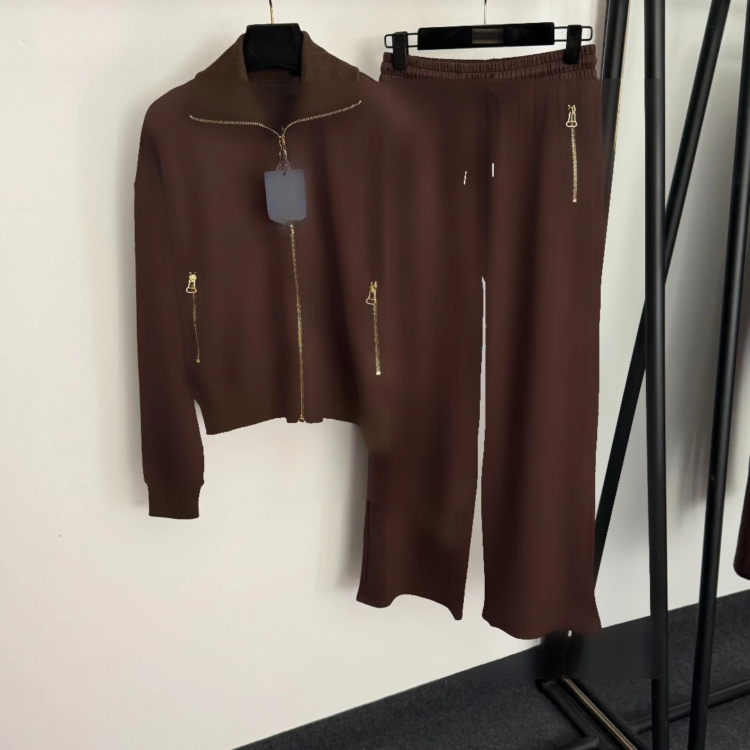 Costume de Sport à motif foncé, poche Jacquard, sweat à capuche et manches longues, taille élastique, pantalon Long décontracté, ensemble 2 pièces, nouvelle collection printemps 2026