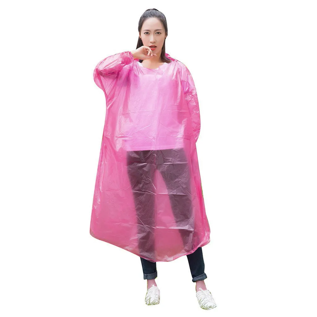 Disposable Adult Emergency Waterproof Rain Coat Hiking Camping Hood Waterproof Quick Drying Raincoat Impermeable дождевик