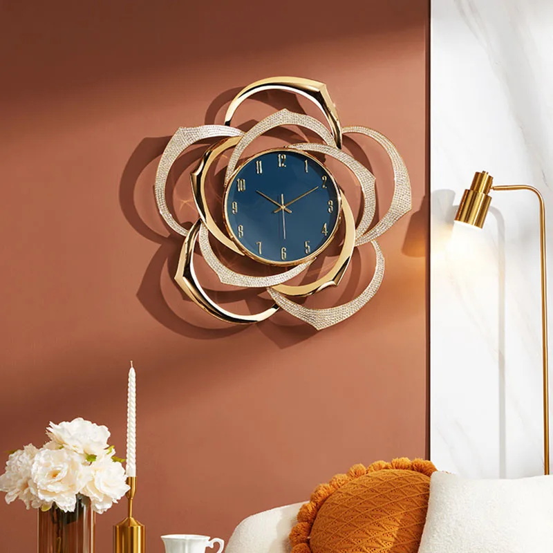 Colorful Premium Unusual Wall Clock Design Luxury Cool Bedroom Wall Clock Aesthetic Corner Relogio De Parede Room Decoration