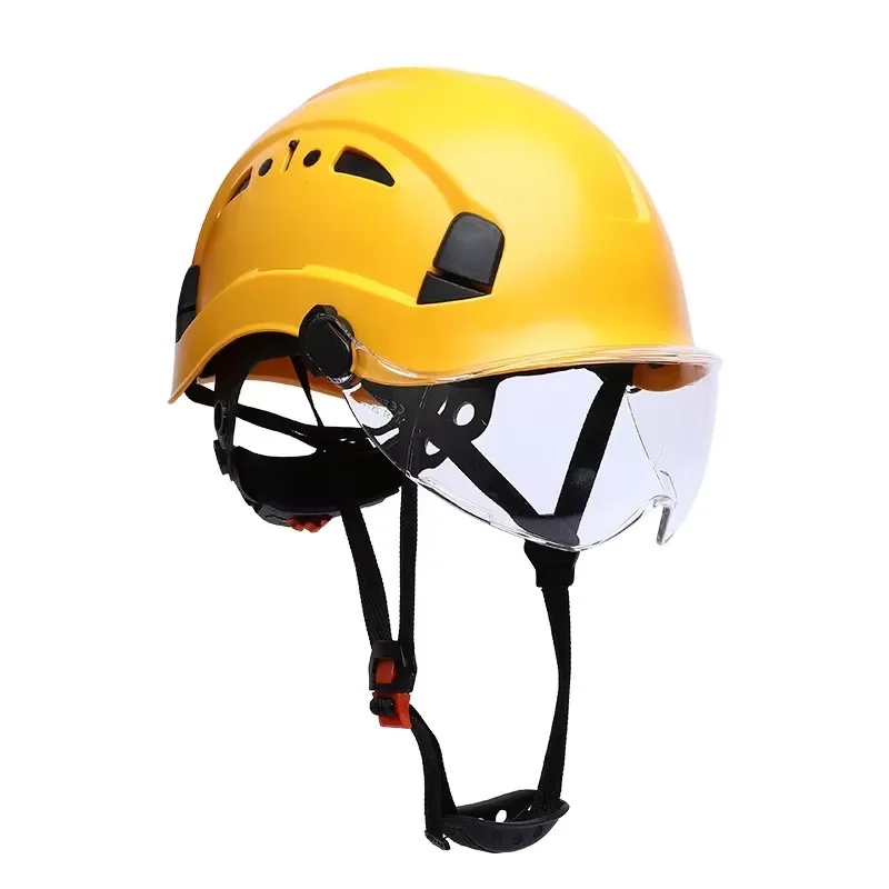Safety Helmet Construction Hard Hats ABS Safety Helmet with Visor Earmuffs