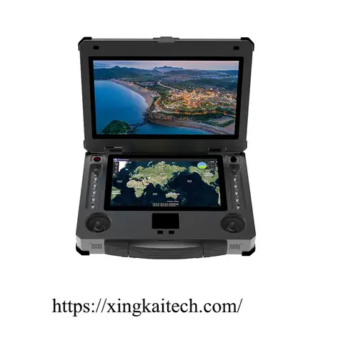 FPV 드론 및 RC 자동차용 15.6인치 1080P를 갖춘 새로운 SIYI UniRC 7 Pro 듀얼 주파수 대역 핸드헬드 지상국 스마트 컨트롤러