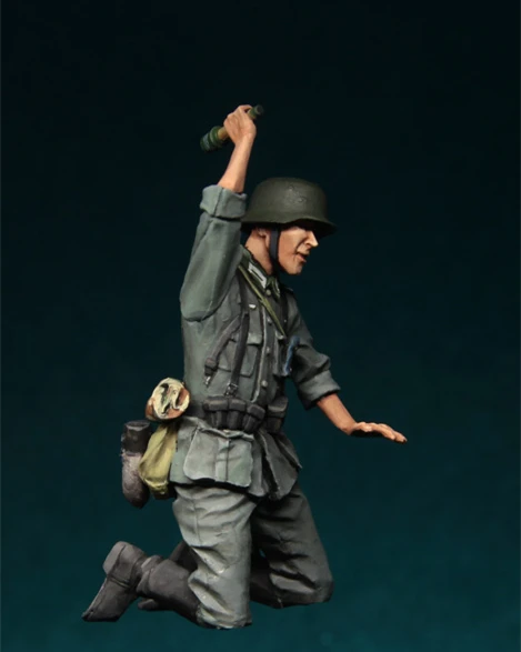 

1/35 модельная фигурка из смолы Kit историческая Военная сцена макет пехоты в действии-068 несобранный Неокрашенный верх