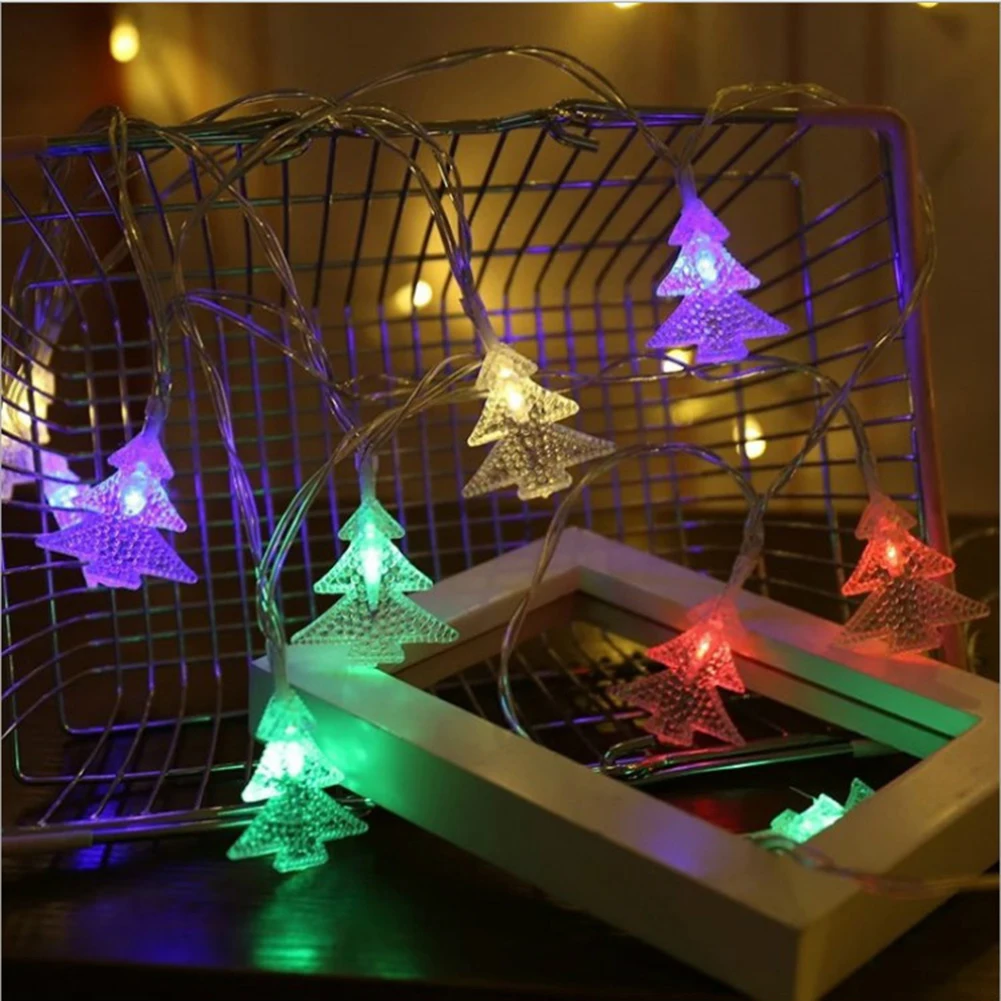 Christmas String Lights, 6M 40 LEDs Fairy String Lights Battery Operated Indoor & Outdoor DIY Garland Christmas LED String Light