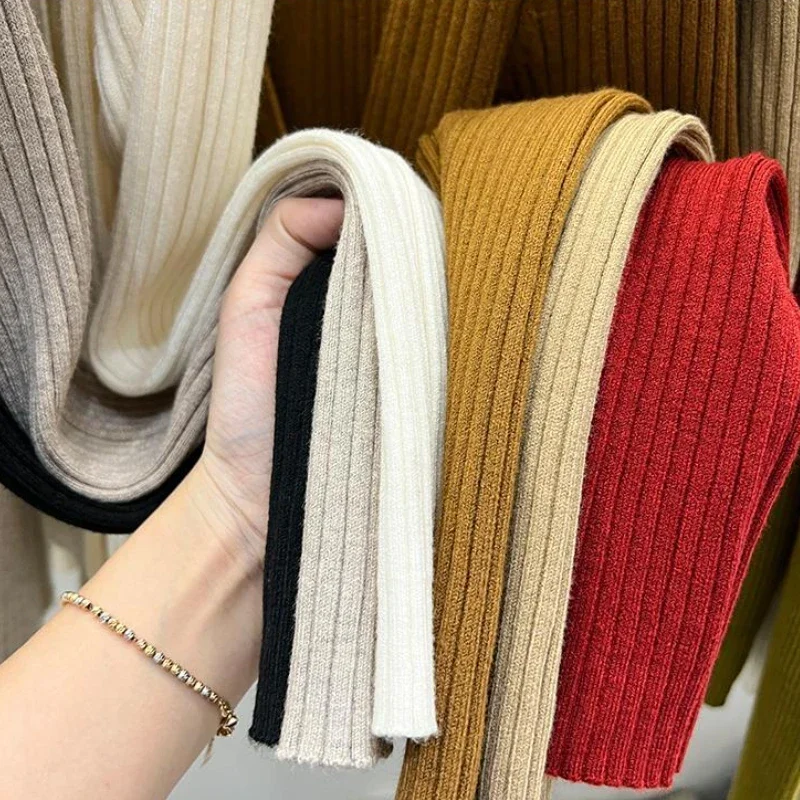 Estilo coreano Otoño Invierno todo-fósforo suave Sueter Mujer Halter suéteres de punto mujeres Sexy Irregular Simple suéter interior Casual