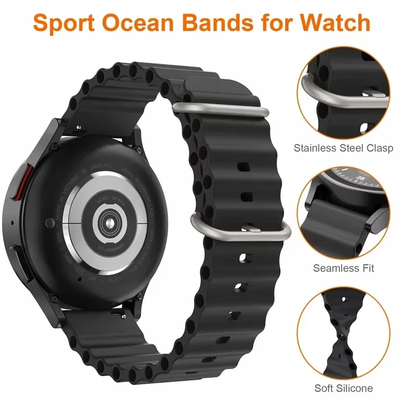 Correa deportiva de 18/20/22mm para Huawei Watch GT 5 Pro 46mm 42mm pulsera de silicona para Huawei Watch GT5 GT4 46mm 41mm