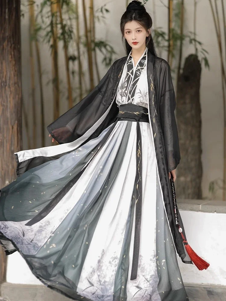 

Traditional Chinese Costumes for Women Hanfu Fairy Dress Folk Dance Vintage Embroidery Princess Outfit Ladies Tang Suit Cosplay