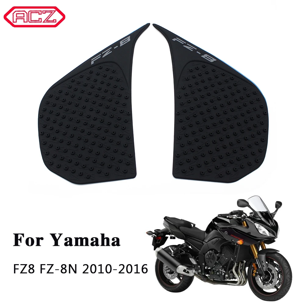 

Motorcycle Tank Traction Side Pad Non-slip Stickers Protective Decals Set For Yamaha FZ8 FZ-8N 2010-2016