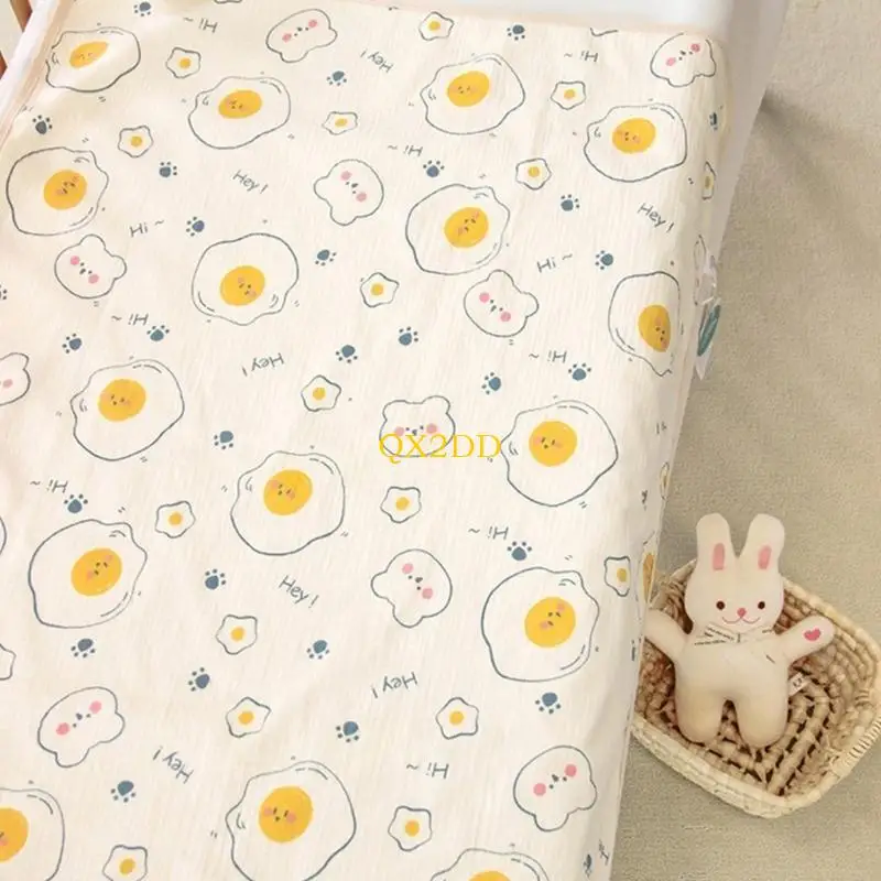 QX2D Washable Infant Urine Mat Quick Drying & Comfortable Bedding Protector for Kids