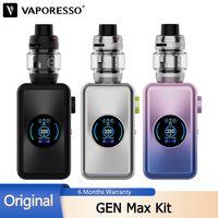 Original Vaporesso GEN Max Kit 220W Electronic Cigarette Box MOD Vape with 6ml iTank T Tank Fit GTi Coil COREX 2.0 Vaporizer