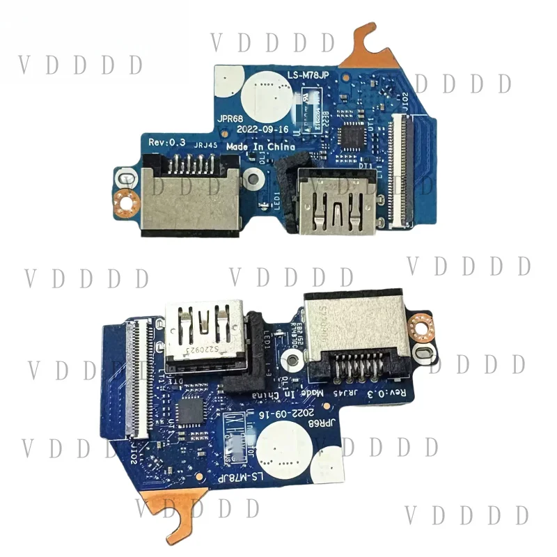 L... For HP Victus Gaming 16-R 16-S TPN-C169 USB Interface IO Motherboard LS-M78JP