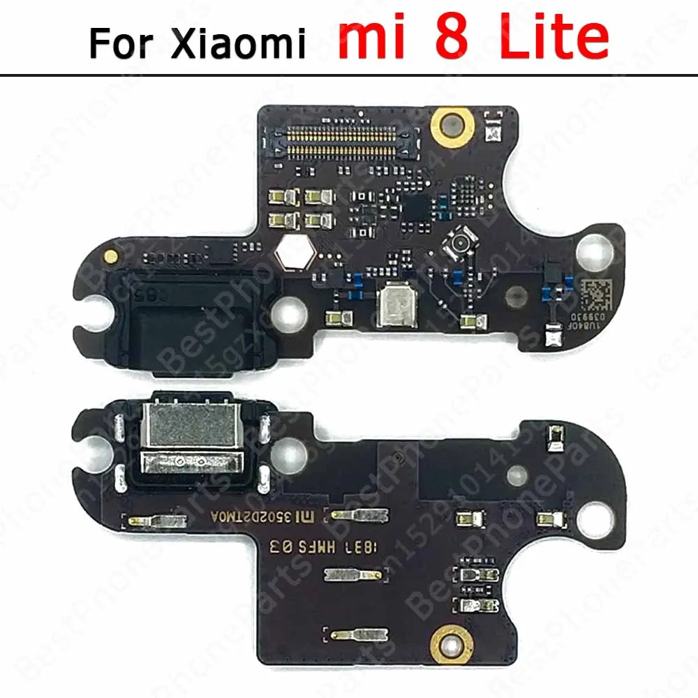 Usb Connector For Xiaomi Mi 8 Lite 6 5 5S Plus 10T Pro 5G 10 9T 9 SE Charging Port Charge Board Flex Plate Pcb Dock