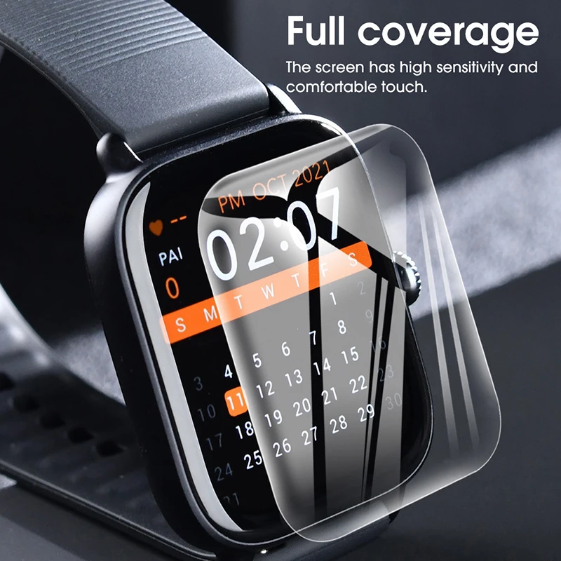 Hydrogel Film For Amazfit GTS3 GTS 3 Anti-scratch Soft Screen Protector for GTS3 Smartwatch Screen Protector Not Tempered Glass