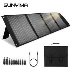 SUNYIMA 21W ETFE Portable Foldable Solar Panel Bag DC For House Camping Travel Output Charger Device Hiking Power Supply 18V