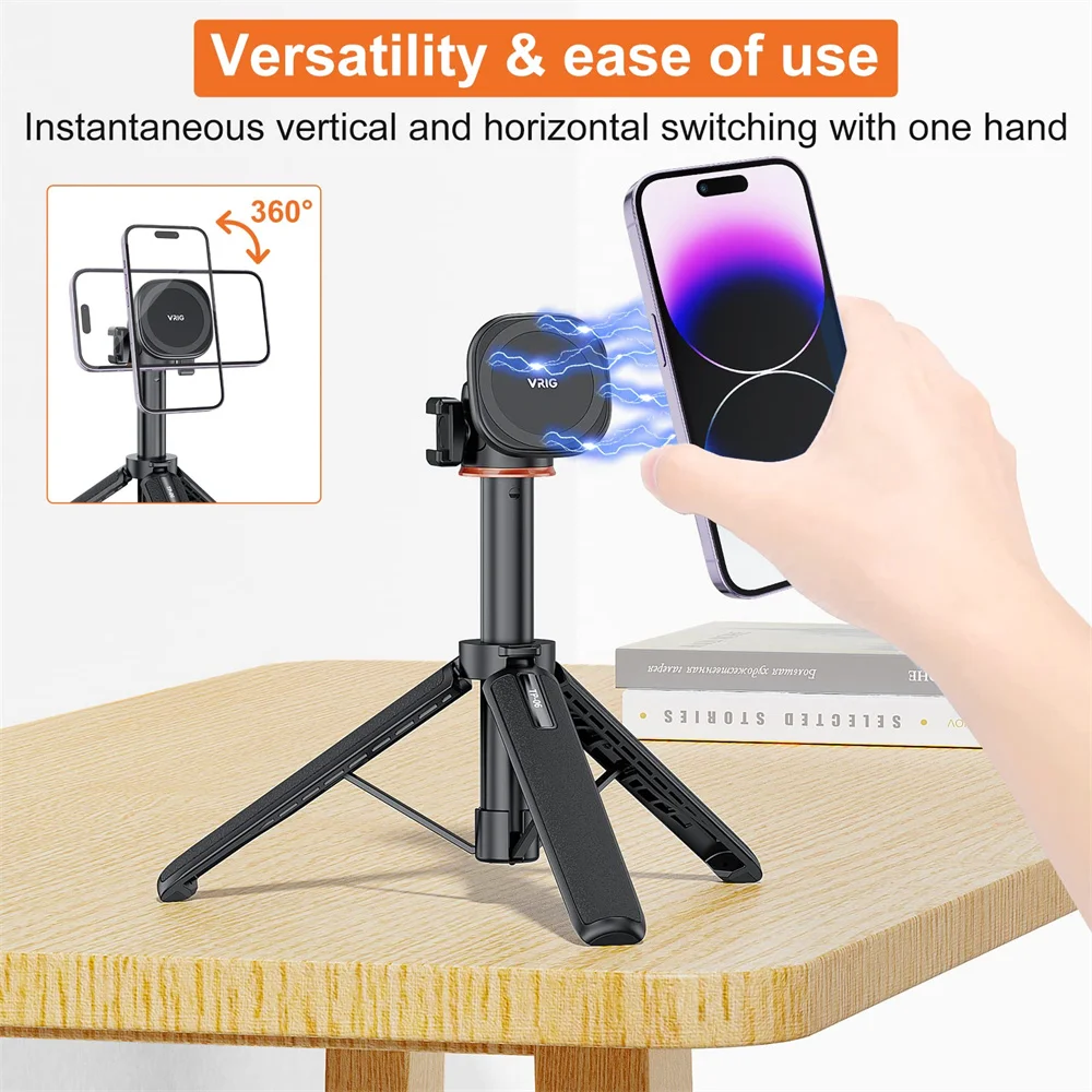 Nieuwe Voor Magsafe 1/4 Schroef Statief Voor Iphone 14/13/13pro/12/12 Pro Max Android magnetische Telefoon Houder Voor Magsafe Case