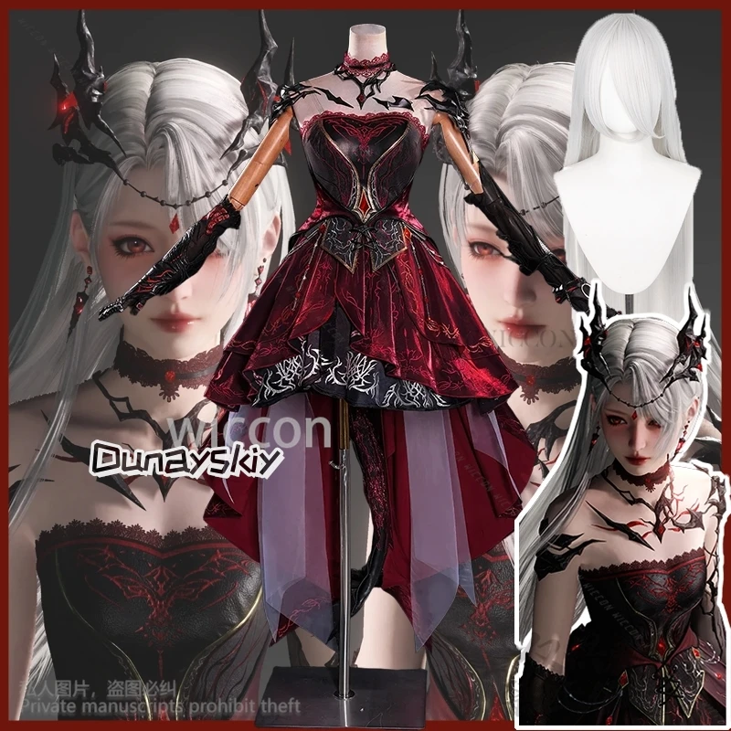 

Аниме-игра Love And Deepspace, косплей, героини, Abysm Sovereign, новый костюм, парики Лолиты для женщин и девочек по индивидуальному заказу