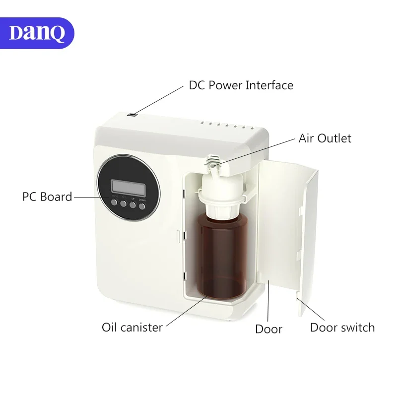 Hot Design Remote Control Large Capacity Smart Scent Humidifier Mist Air Diffuser for Room Supply Villa Unique Aroma Diffuser