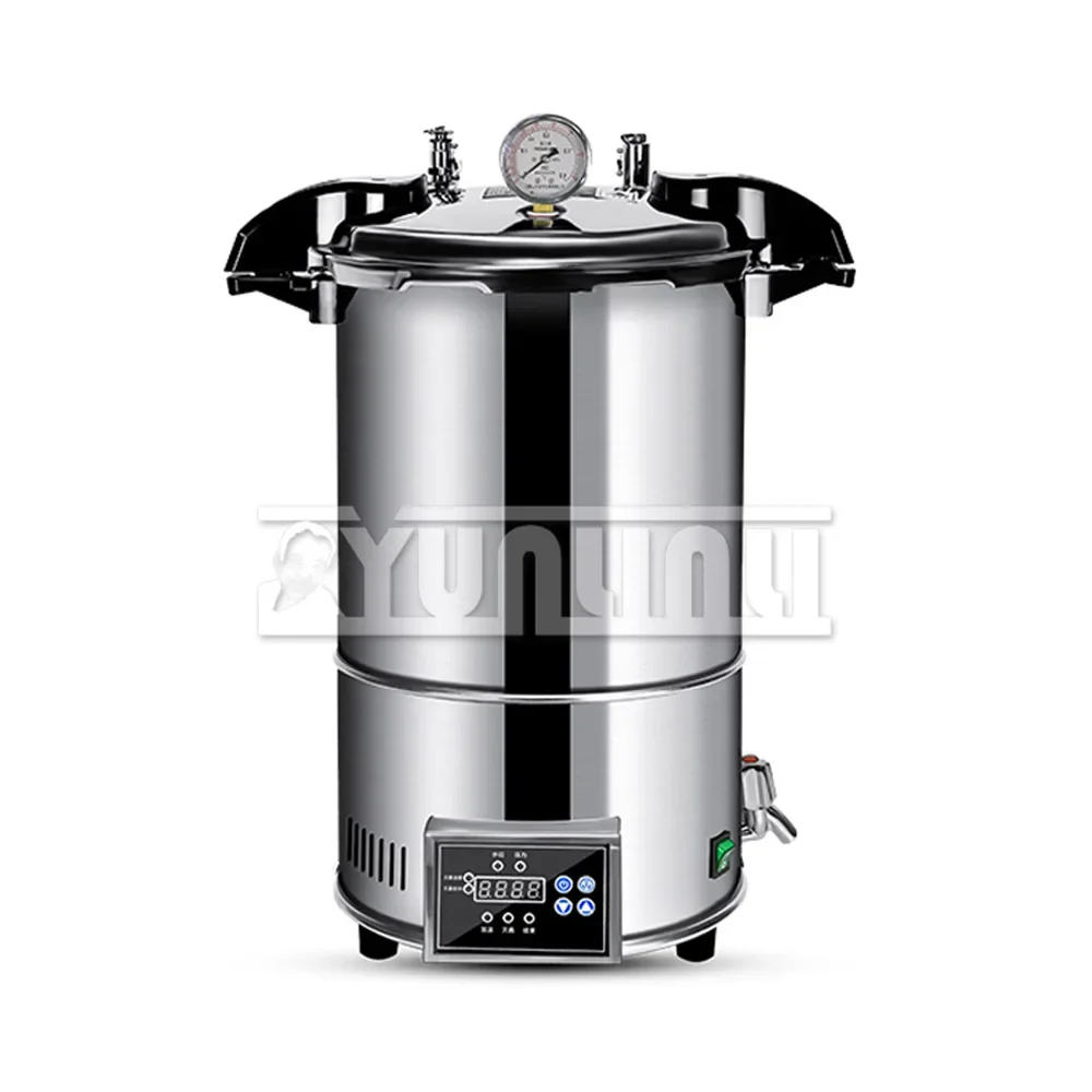 

24L Portable Sterilization Pot Fully Automatic Vertical Steam High-pressure Sterilization Pot