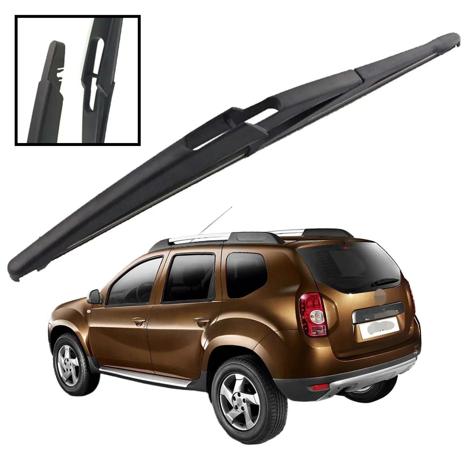 

12" Rear Windshield Windscreen Washer Wiper Blade For Renault Dacia Duster MK1 2009-2013 Car Accessories Accsesories