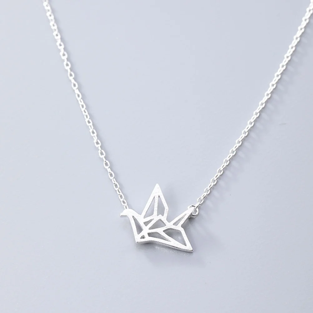 

100Pcs Hollow-Out Paper Crane Alloy Pendants Vintage DIY Key Chain Earring Necklace Handmade Craft Decorations