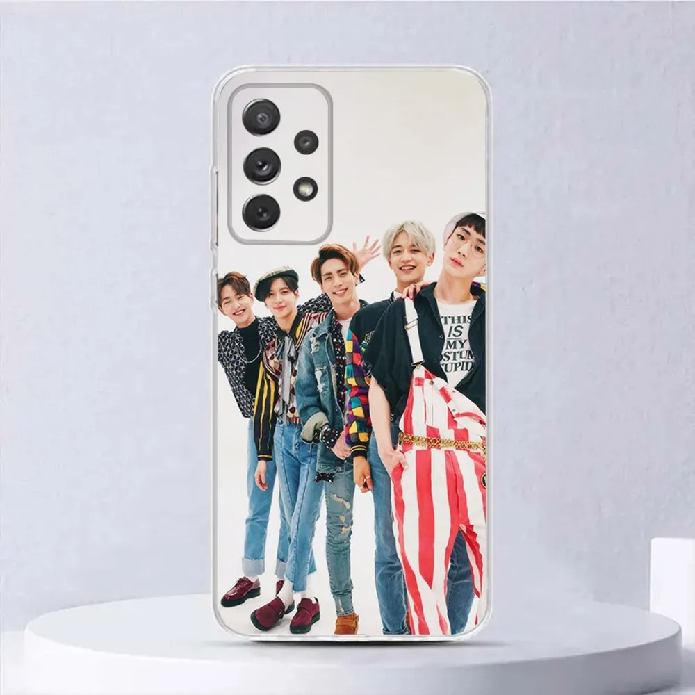 K-KPOP SHINee Phone Case For Samsung Galaxy,A31,A33,A52,A13,A02,A53,A50,A73,A72,A40,A20,A23,A54,A14,A34 Transparent Cover