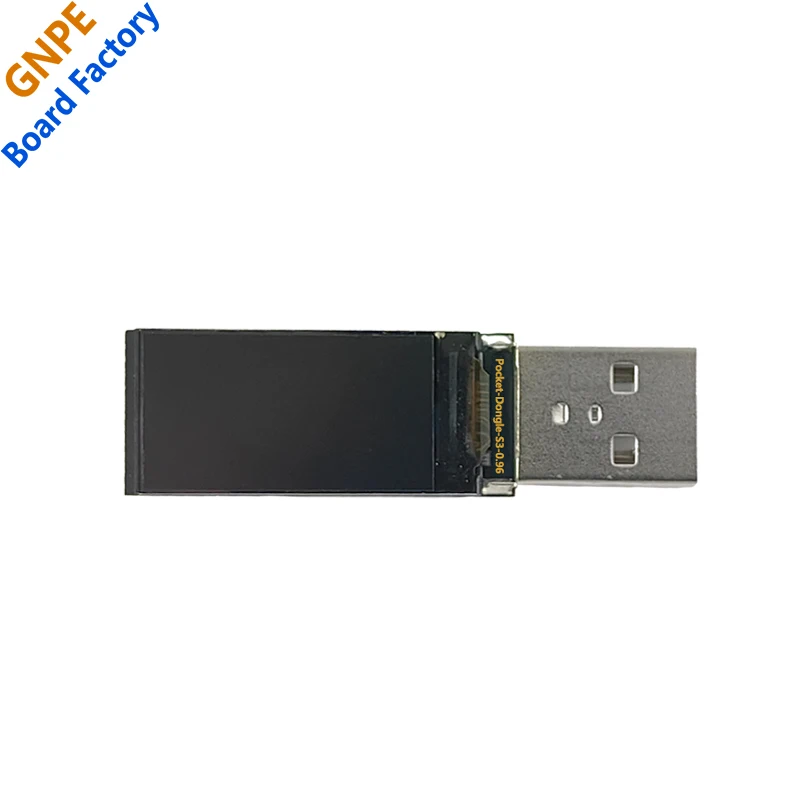 ESP32-S3 Papan Pengembangan Pocket-Dongle-S3 N16R8 Layar 0.96 Inci LCD Layar 0.96 Inci