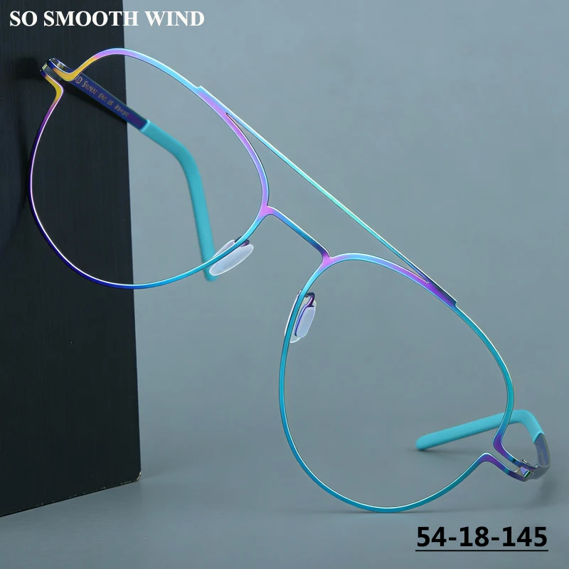 monture-de-lunettes-double-pont-bleue-de-marque-allemande-faite-a-la-main-sans-vis-ultralegere-7g-ovale-ronde-pour-verres-violets-sans-decoloration