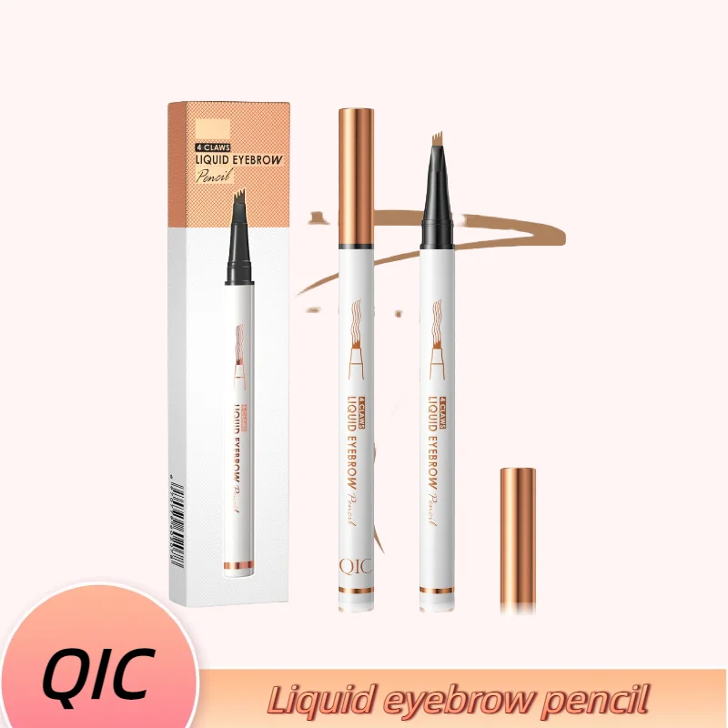 

Waterproof and stain-proof 4-pointed micro-edge eyebrow pencil, natural and long-lasting eyebrows