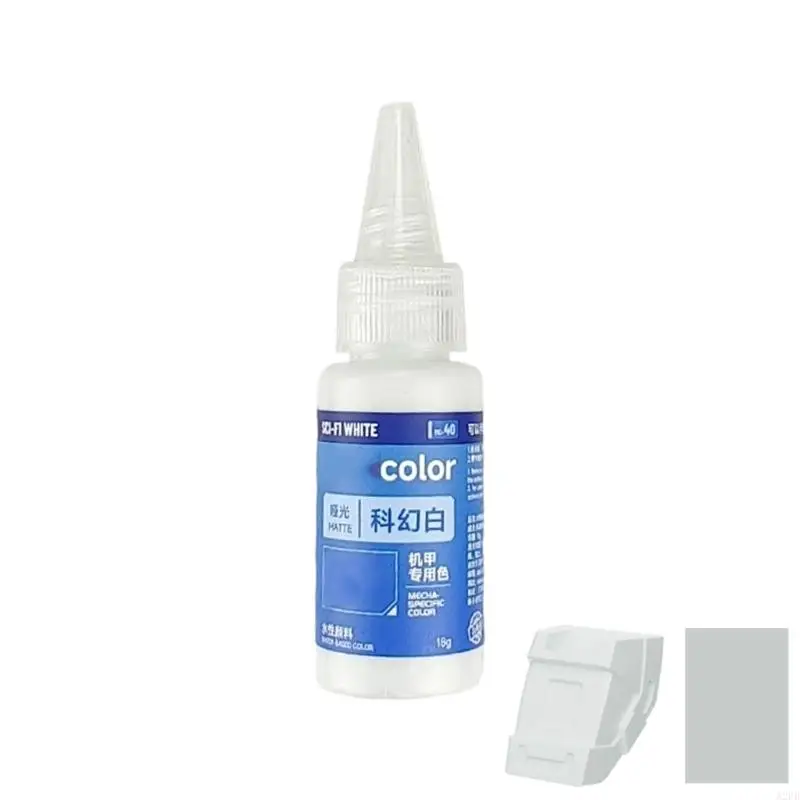 Matte Farbe auf Wasserbasis für Mecha-Modelle, Soldatenfigur, niedriges Glanzfinish, sichere Formelfarben für verschiedene A2UB