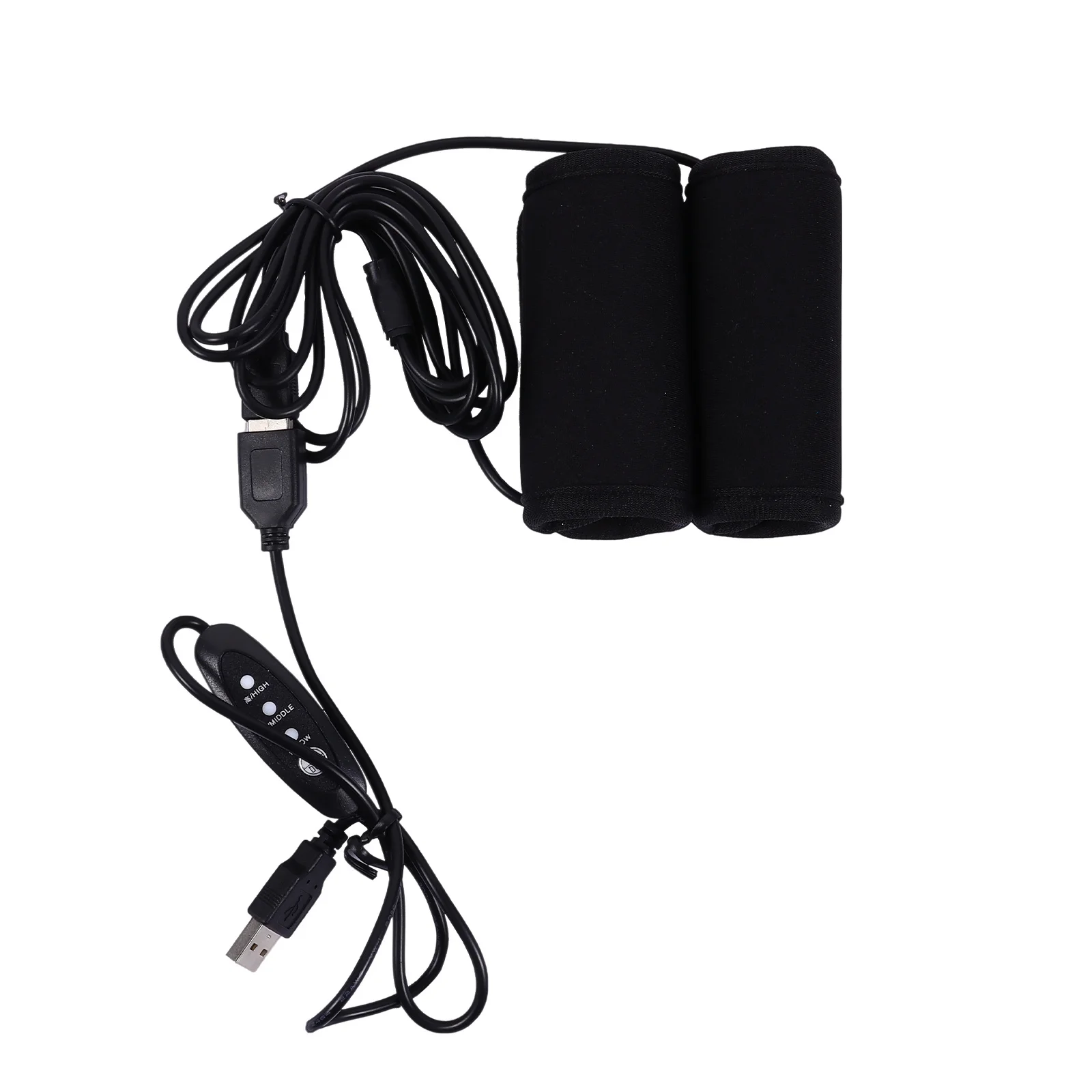 

Motorcycle Heated Grip USB Wired 0.13mm Ultra-Thin Heating Plate DIY Install No Tools Needed Winter Riding Warmth Handlebar Hand