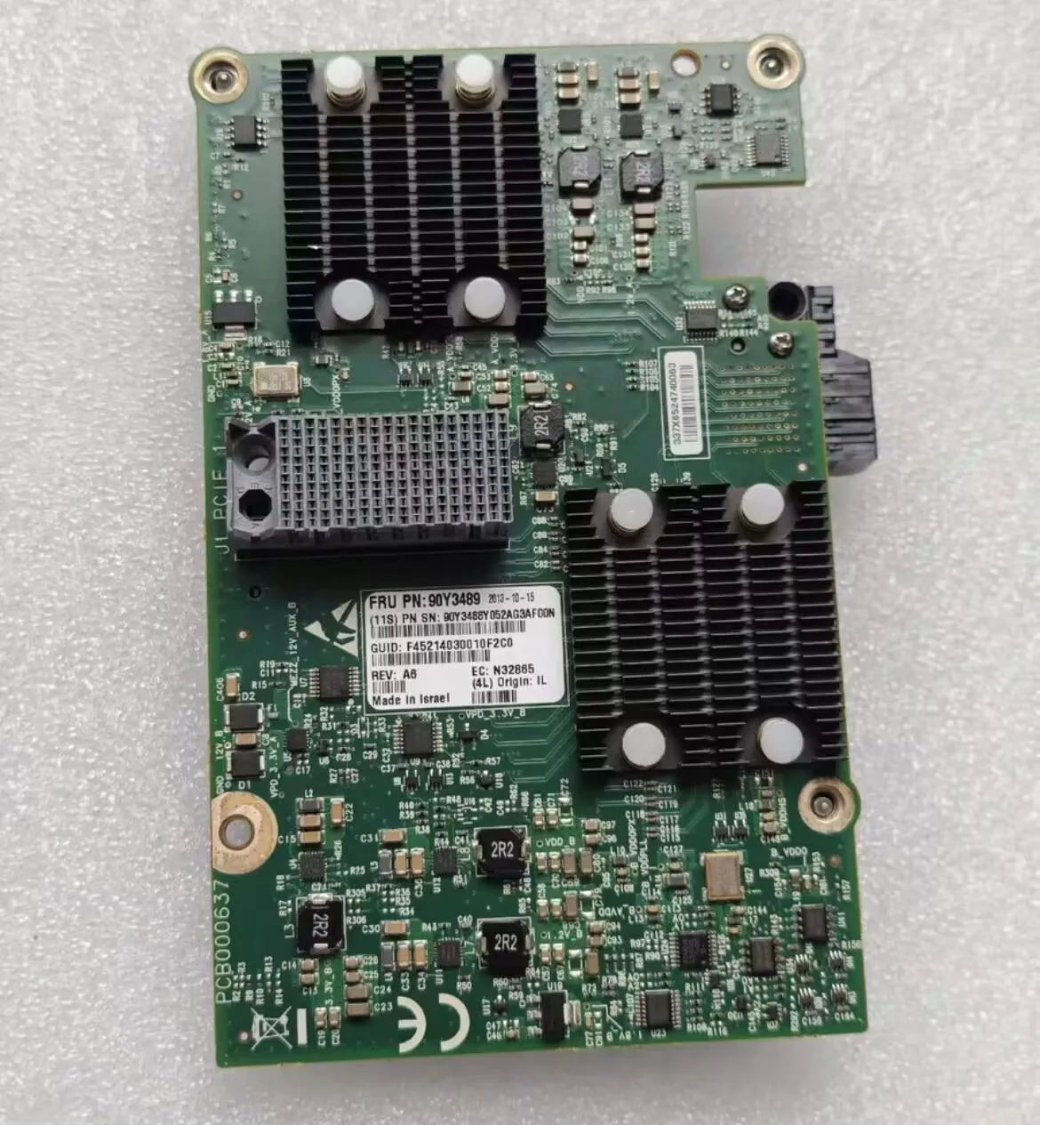 

FOR IBM Flex System IB6132D 2-Port FDR InfiniBand Adapter - 90Y3489