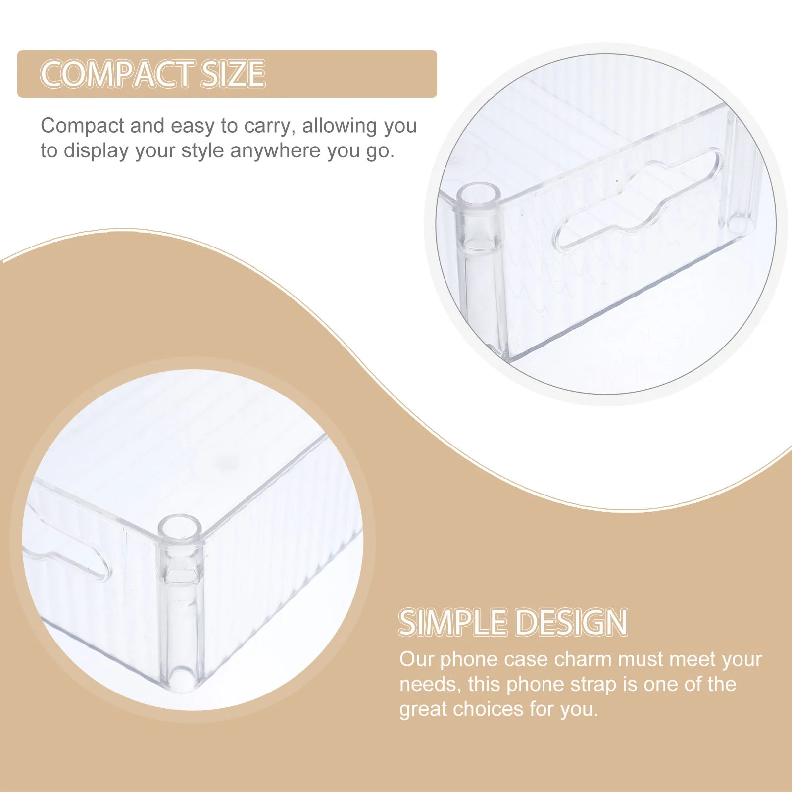 

Double Layer Clear Makeup Organizer Skincare Storage Rack Display Holder for Dressing Table Makeup Organizer