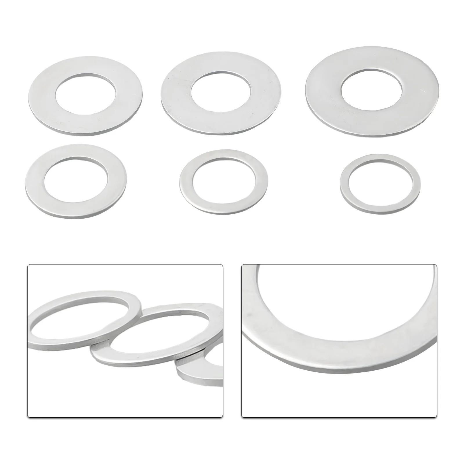 

Circular Saw Blade Reduction Ring Conversion Ring Set Includes 6Pcs Of Saw Blade Bushes For Circular Saw Blades