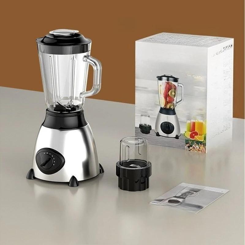 Multifunctional Blender Juicer Glass Food Processor Wall Mounted Kitchen Appliance for Smoothie Ice Crush Juice Making