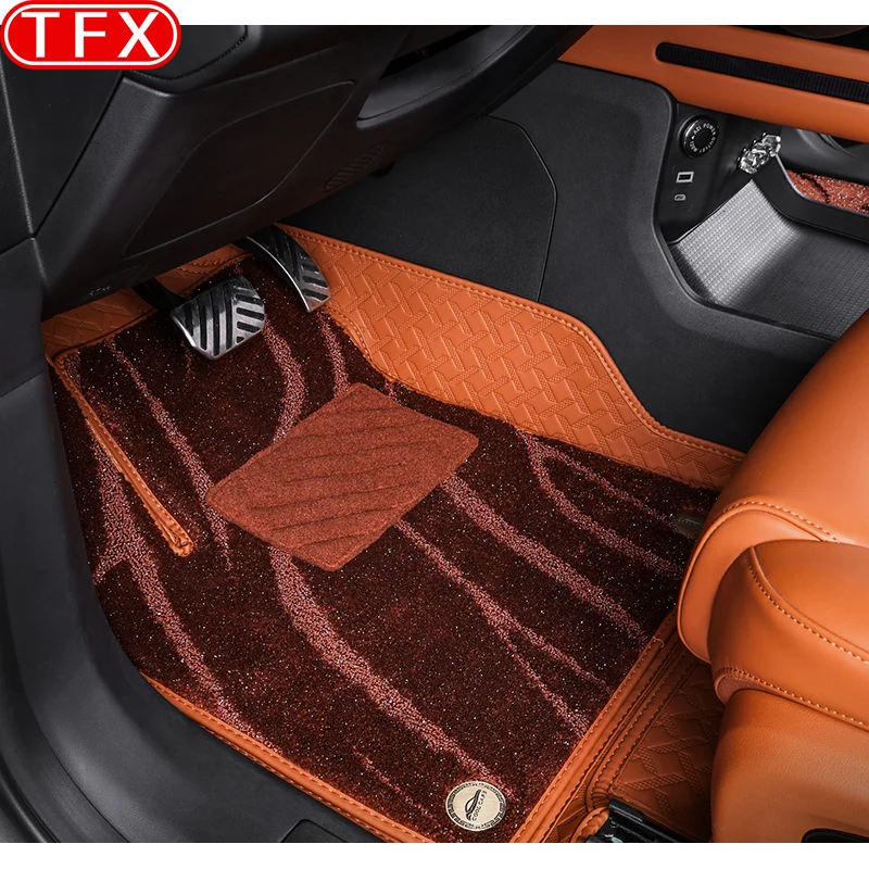 For Jetour G700 2025 2026 Car Custom-Fit Full-Coverage Floor Mats Double-Layer Soft-Padded Carpet Trunk Mat Interior Accessories